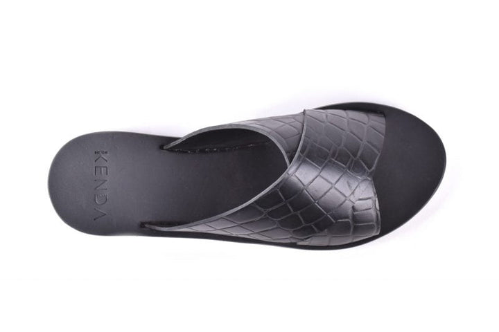 Careyes Negro Croco